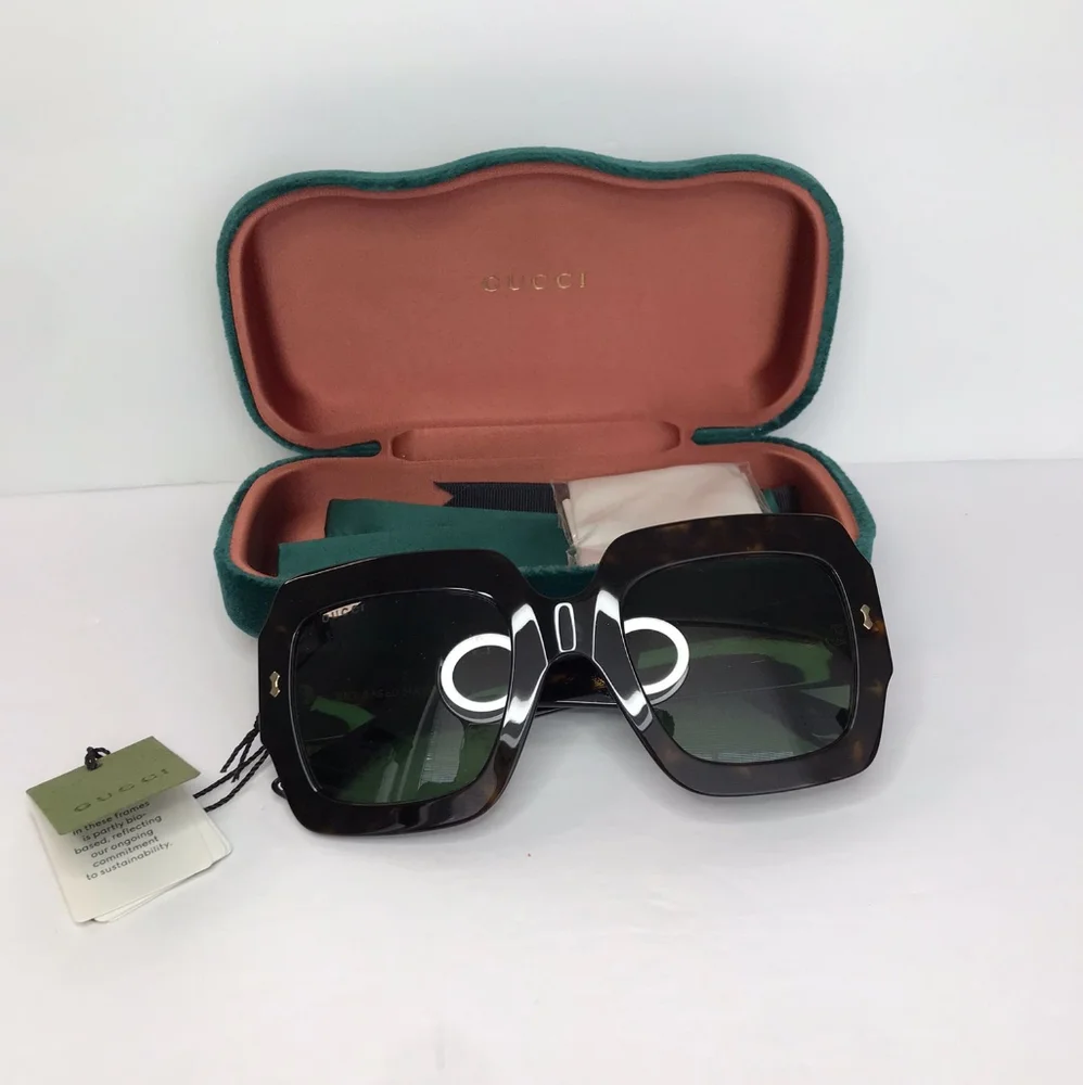 New- 💯 Original GUCCI GG1111S-002 53MM NEW SUNGLASSES
